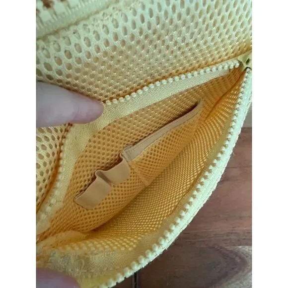 Dagne Dover Micah Air Mesh Pollen Yellow Crossbody - Picture 5 of 5